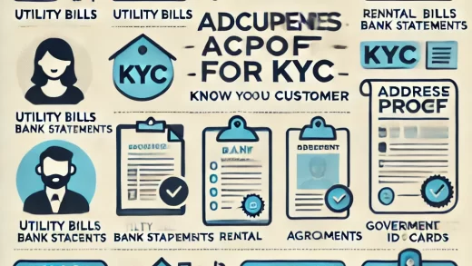 KYC需要什么类型的地址证明？