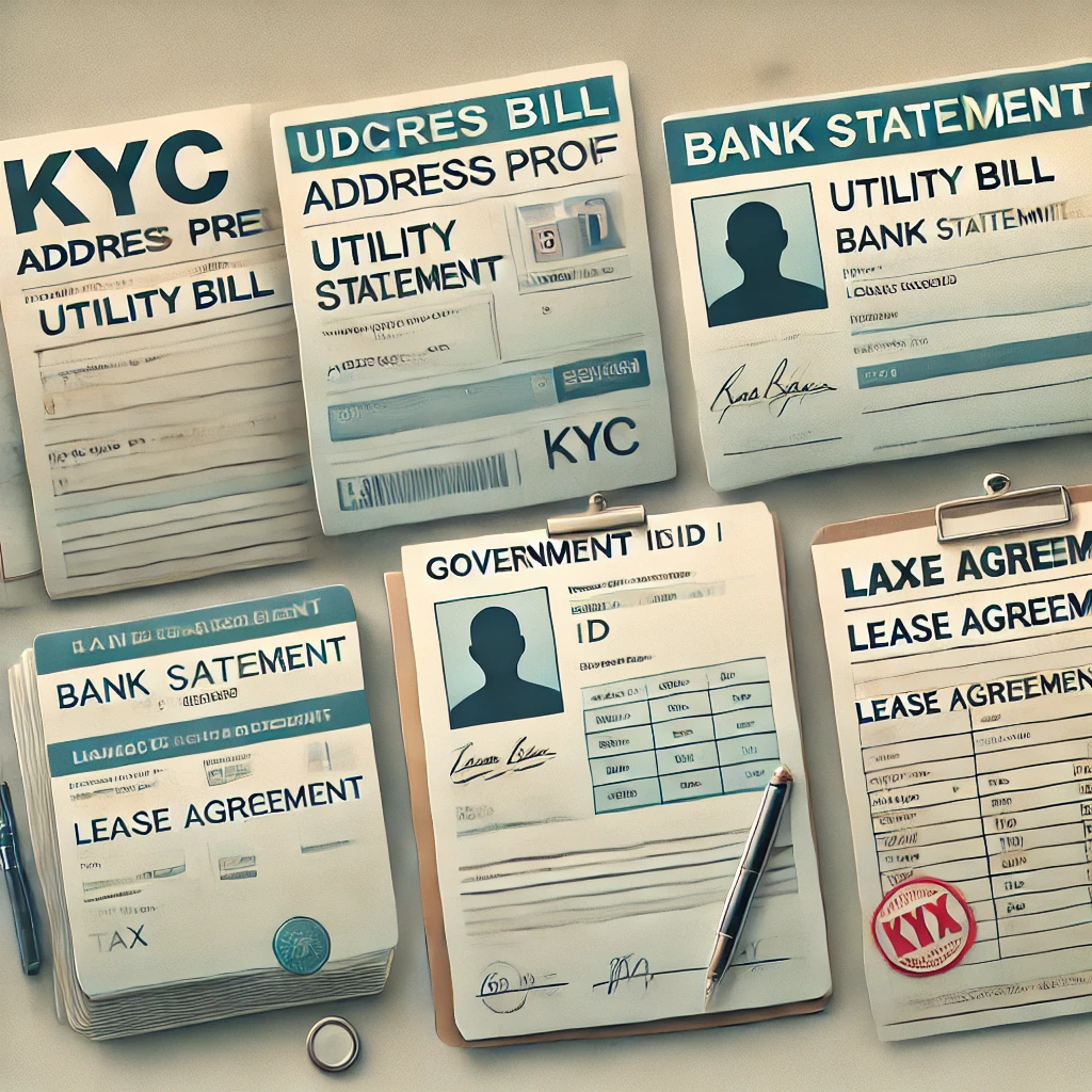 KYC需要什么类型的地址证明？插图