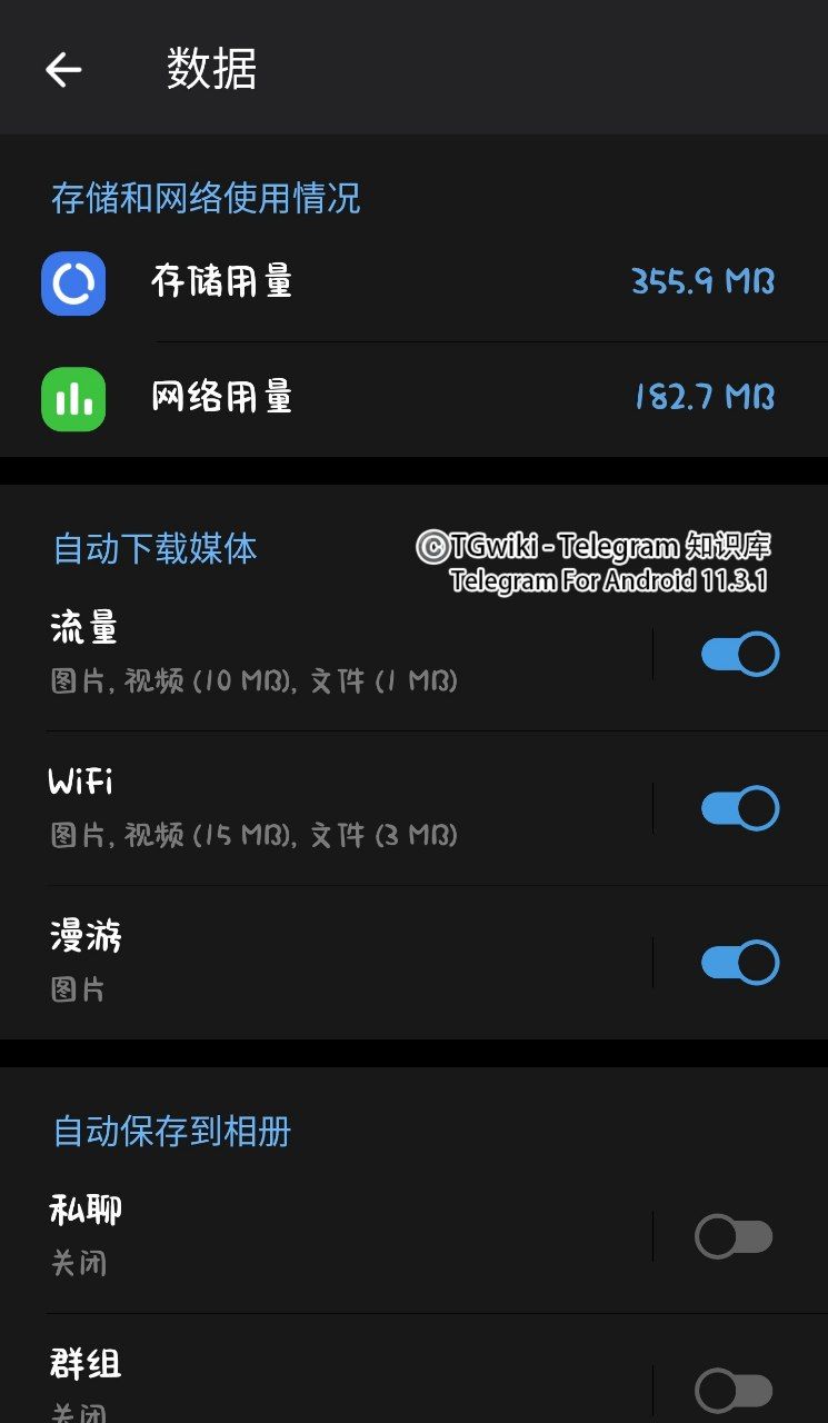 Telegram缓存和下载插图3