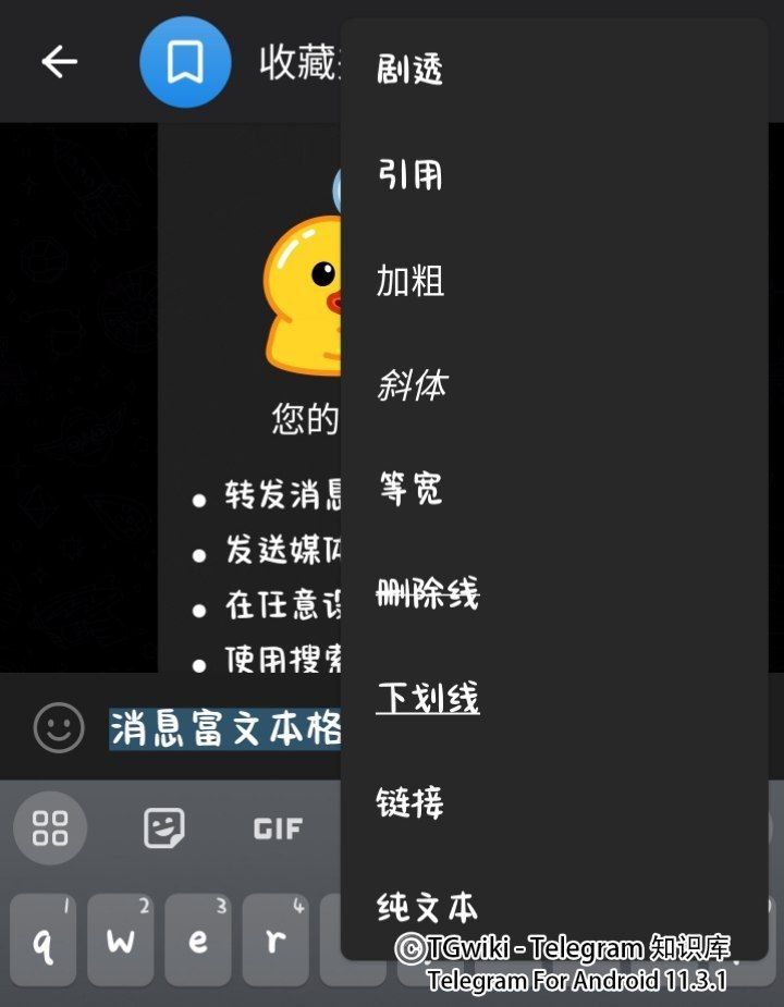 消息格式Telegram插图